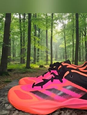 adidas Adizero Pink and Black Athletic